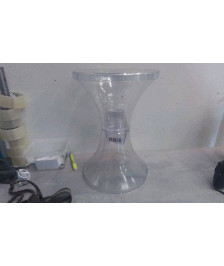 TABOURET BOBINE PVC - CRISTAL / HENRI MASSONNET