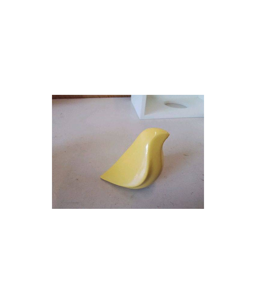 OISEAU JAUNE EN CERAMIQUE 