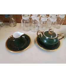 SERVICE VERT ET DORÉ 