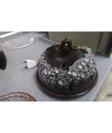 PLAT PM + CLOCHE MARRON