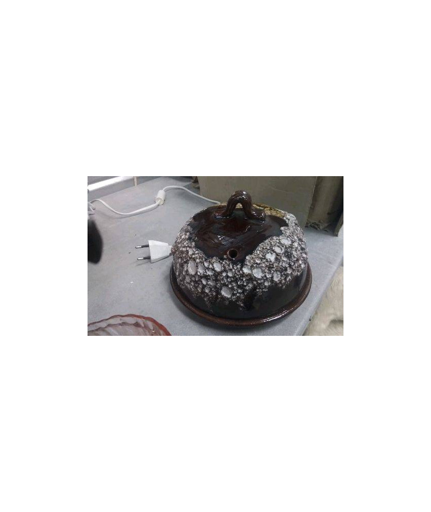 PLAT PM + CLOCHE MARRON