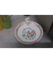 ASSIETTE ENFANT MALBOROUGH - ANCIENNE / PORCELAINE 