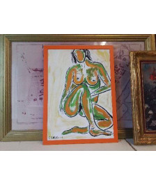 PORTRAIT ABSTRAIT D’UNE FEMME