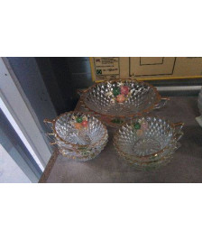 SALADIER + RAMEQUIN VERRE / ANNEES 60 