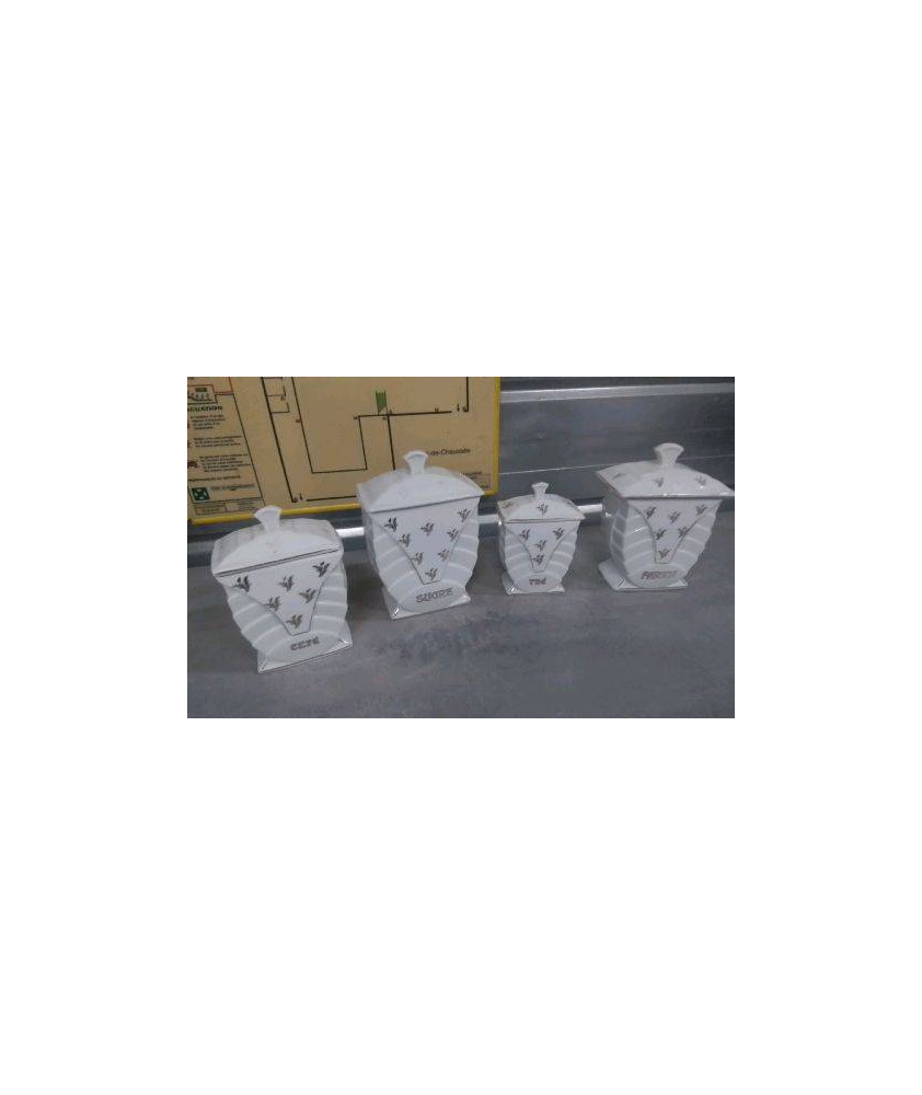 POT ANCIEN / PORCELAINE- LE LOT