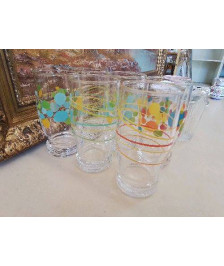 LOT DE 6 VERRES A JUS 