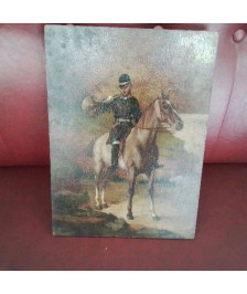 HUILE SUR PANNEAU XIX EME 