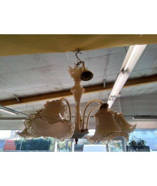 SUSPENSION VERRE TULIPE 