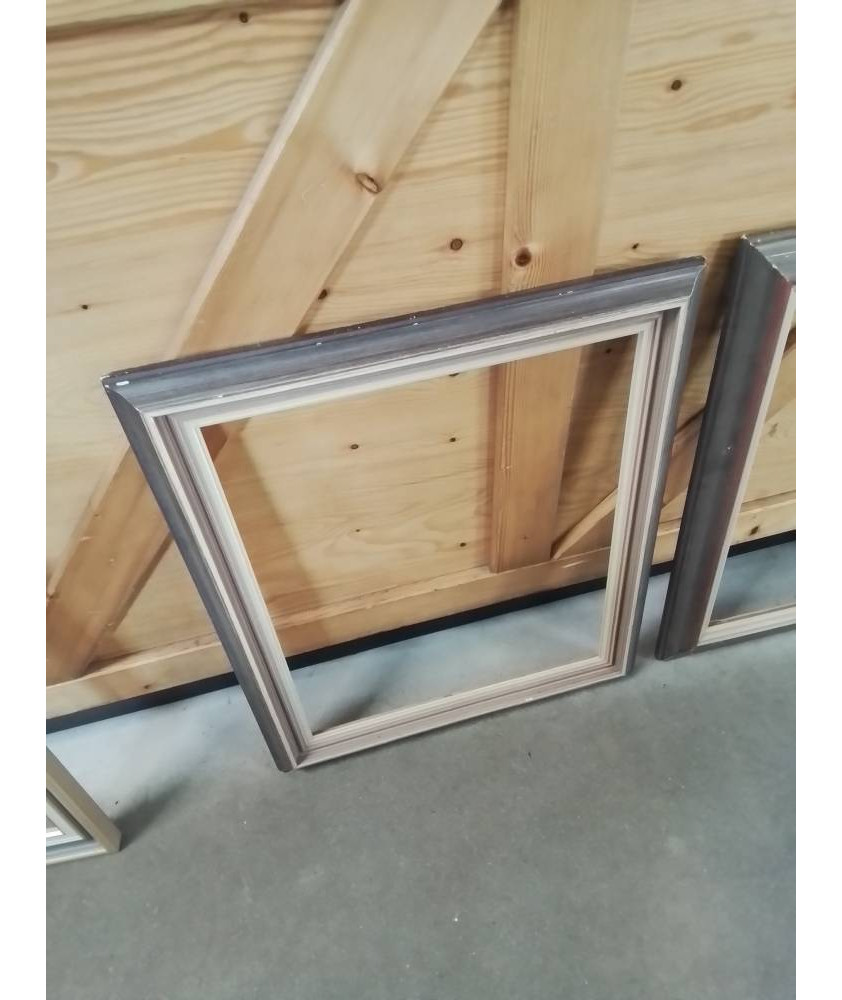 ENCADREMENT BOIS TAUPE 49,5X60CM