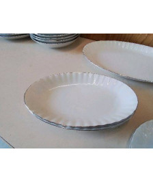 PAIRE RAVIER BORDURE GRIS 