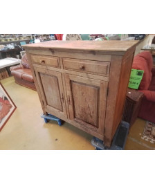 MEUBLE EN CHENE 2 PORTE+2 TIROIRE