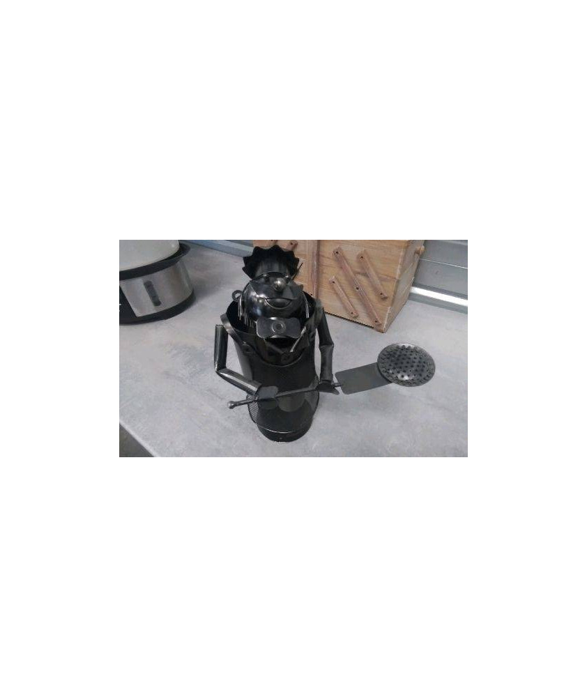 PORTE-BOUTEILLE DECO METAL