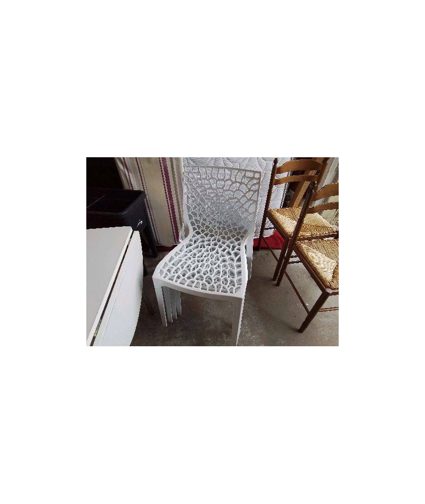 CHAISE DESIGN BLANCHE 