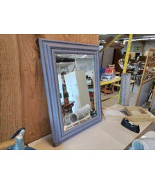 MIROIR RECTANGULAIRE GRIS 