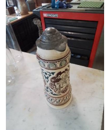 CHOPE ALLEMANDE CÉRAMIQUE DÉBUT XXE 