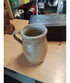 POT 1 ANSE GRÈS VERNISSÉ 