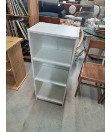 BIBLIOTHÈQUE BOIS BLANC 3 NICHES 