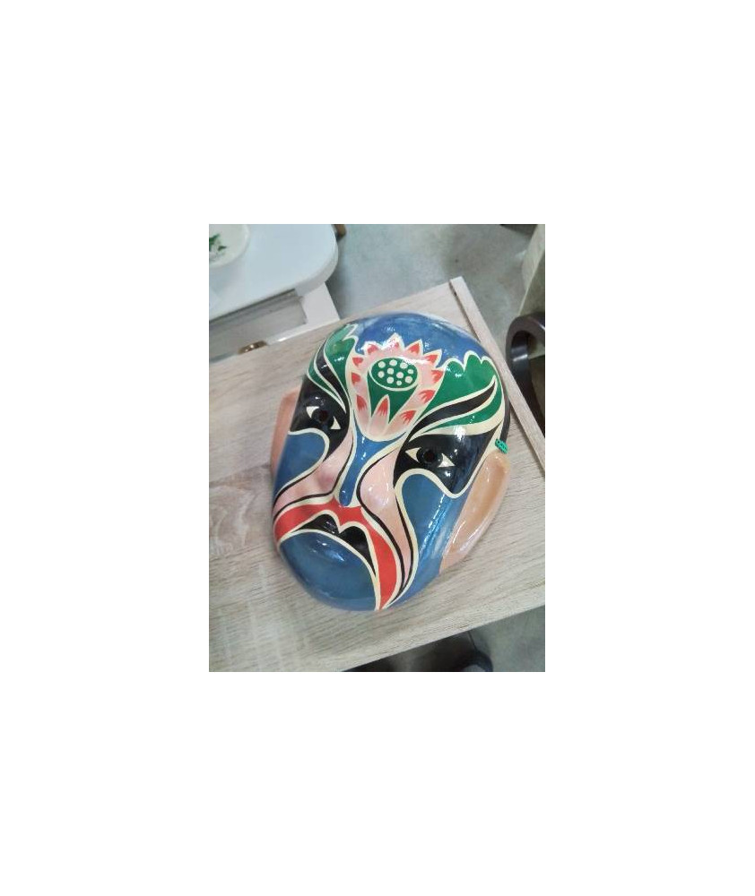 MASQUE D’OPERA CHINOIS PAPIER MACHÉ