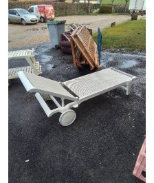 BAIN DE SOLEIL RÉSINE BLANC TRICONFORT 