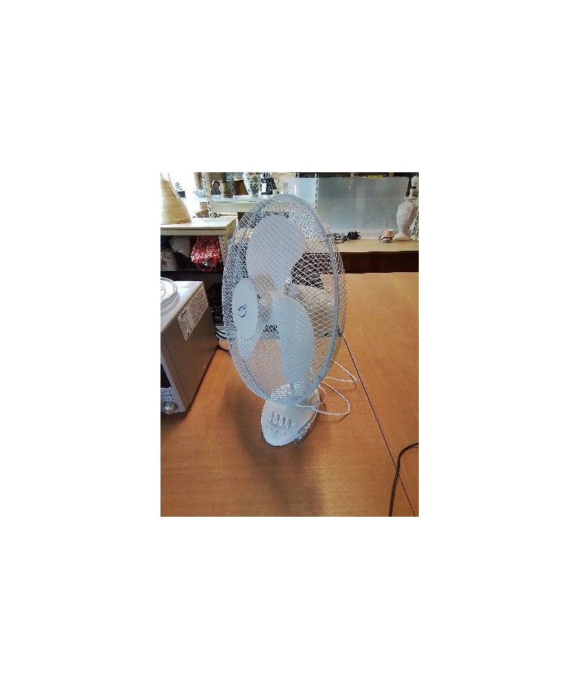 VENTILATEUR OSCILLANT RESINE BLANC DOMAIR