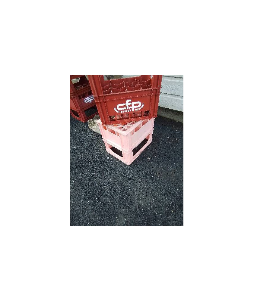 CASIER A BOUTEILLES RÉSINE ROSE CFP