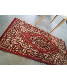 TAPIS LAINE ROUGE OCRE 127X64CM