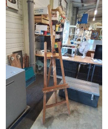 CHEVALET DE PEINTRE BOIS 