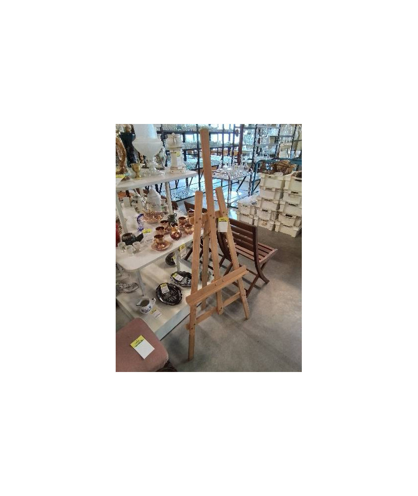 CHEVALET DE PEINTRE BOIS CLAIR