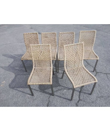 LOT DE 6 CHAISE