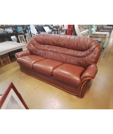 CANAPE 3 PLACES CUIR 