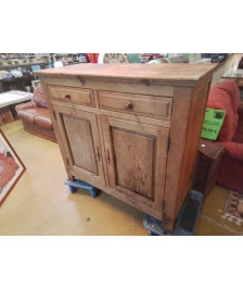 MEUBLE EN CHENE 2 PORTE+2 TIROIRE