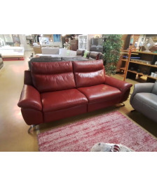 CANAPE 3 PLACES NATUZZI RELAX ELECTRIQUES CUIR 