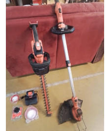 LOT DE 2 MACHINES BLACK ET DECKER 