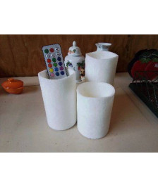 LOT DE 3 BOUGIE ELECTRIQUE 