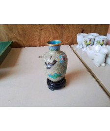 PETIT VASE CLOISONNÉ 