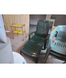 BAIN DE SOLEIL GROSFILLEX PVC VERT