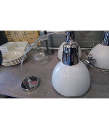 SUSPENSION SEYLUMIERE - BLANC CHROME