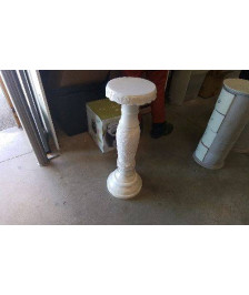 COLONNE LUMINEUSE EN ALBATRE 