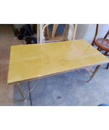 TABLE BASSE IMITATION ONYX