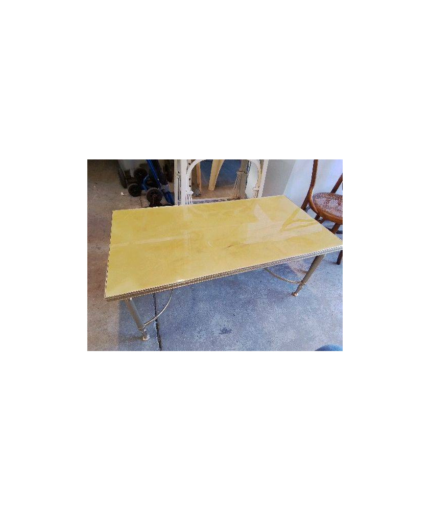 TABLE BASSE IMITATION ONYX