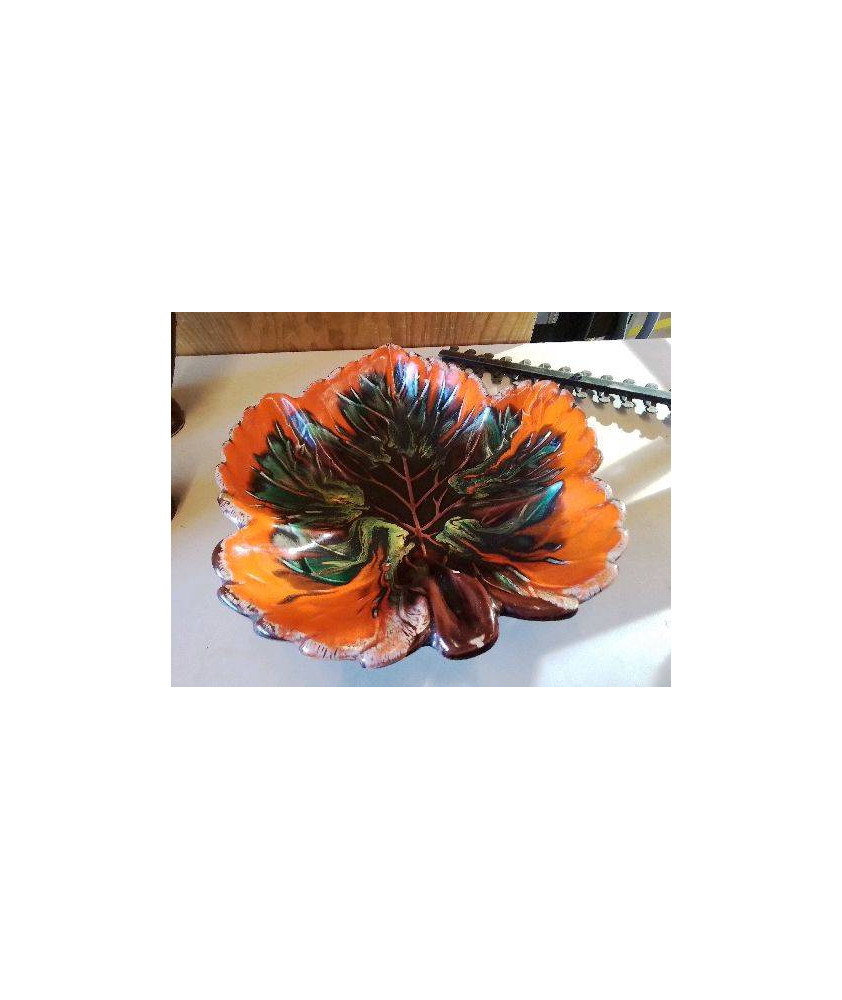 PLAT FEUILLE VALLAURIS 