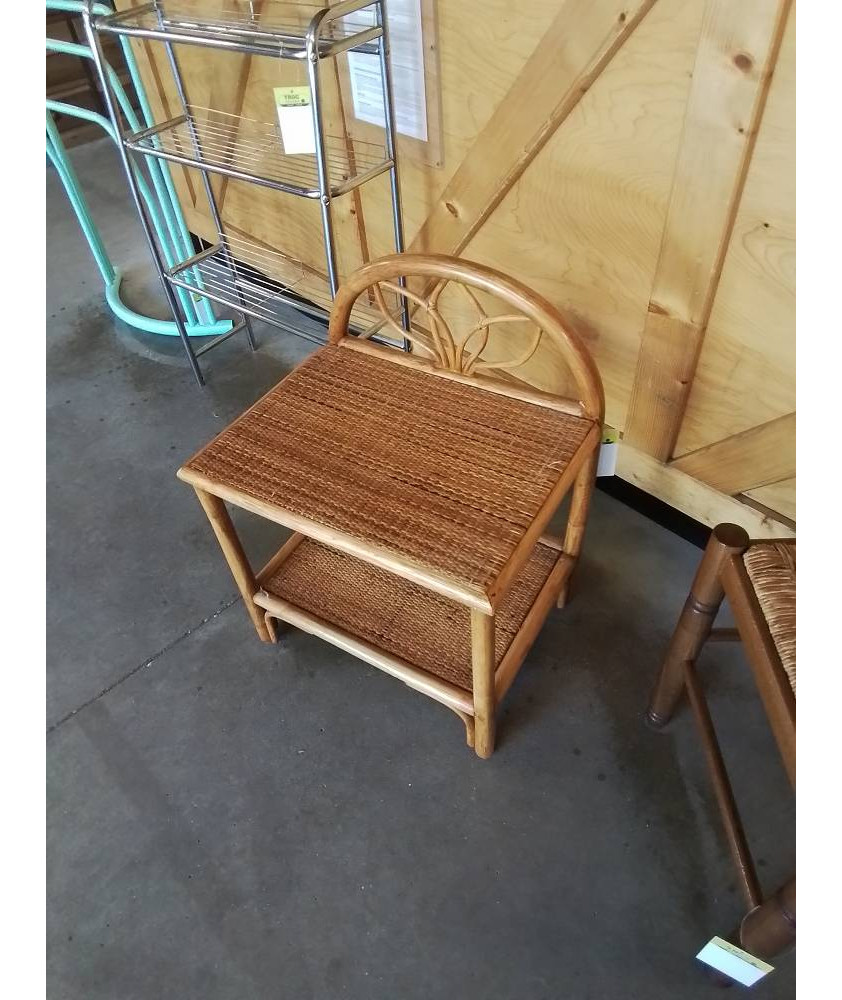 CHEVET CINTRÉ ROTIN ET VANNERIE 