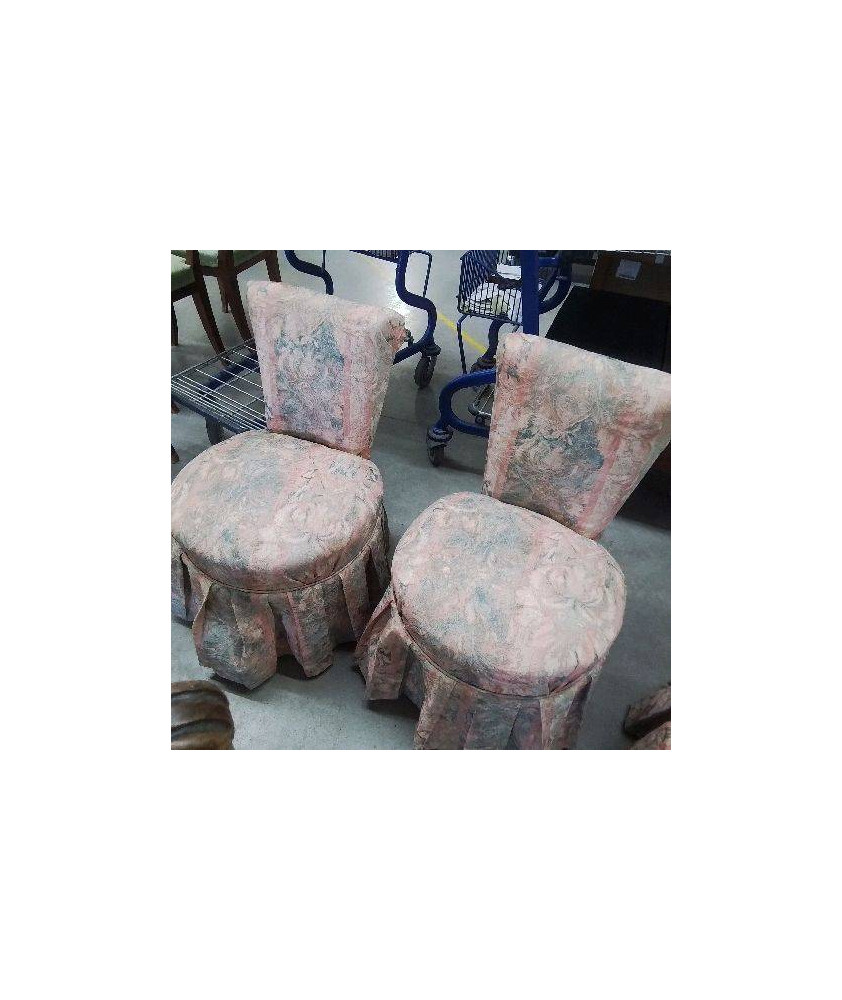 PAIRE DE CHAUFFEUSES