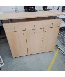 MEUBLE 3 PORTES 3 TIROIRS MODERNE