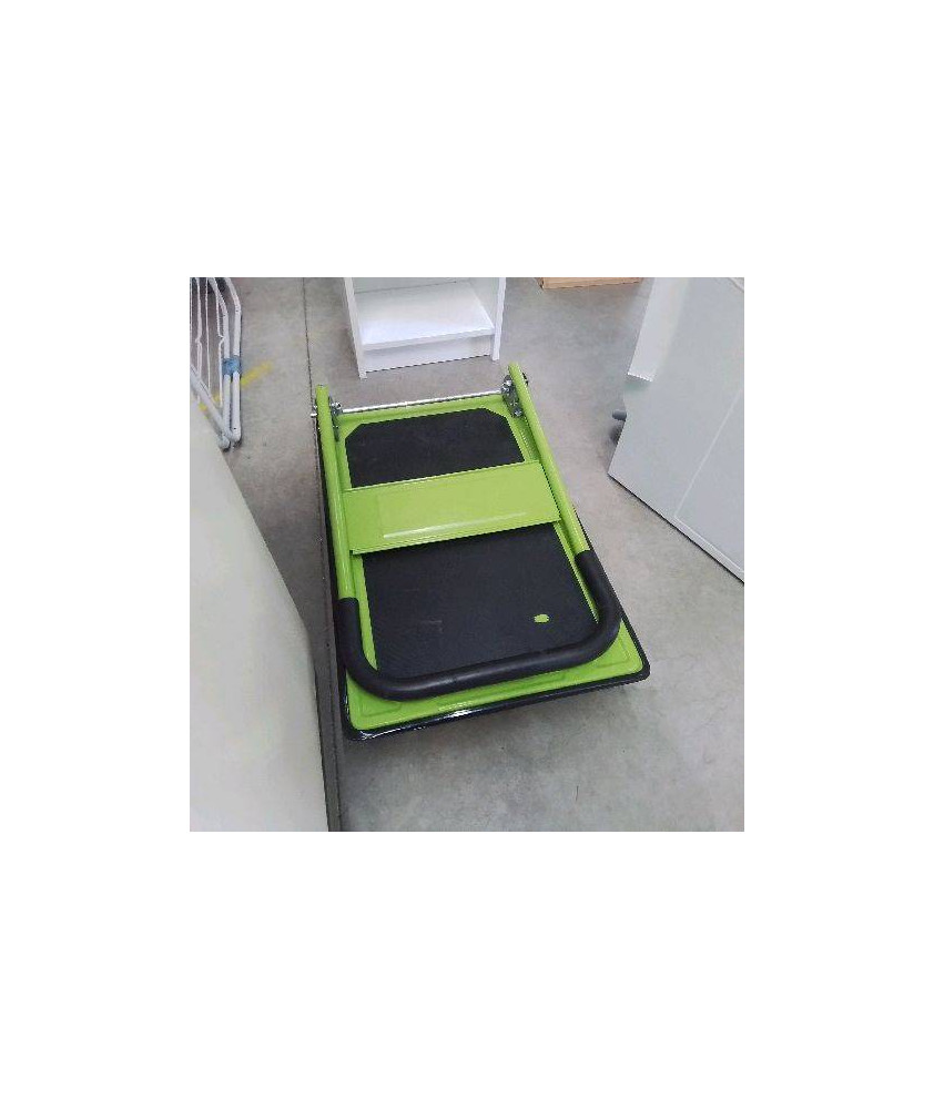 CHARIOT A ROULETTES VERT