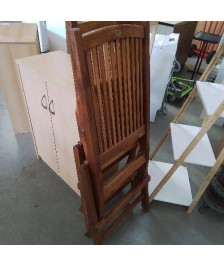 CHAISE PLIANTE TECK