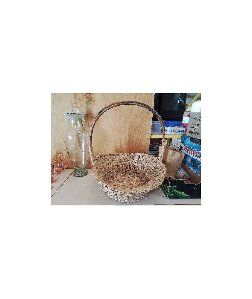 GRAND PANIER EN OSIER 