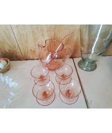 SERVICE À SANGRIA ROSE 