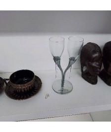 SUPPORT AVEC COUPE DE CHAMPAGNE 