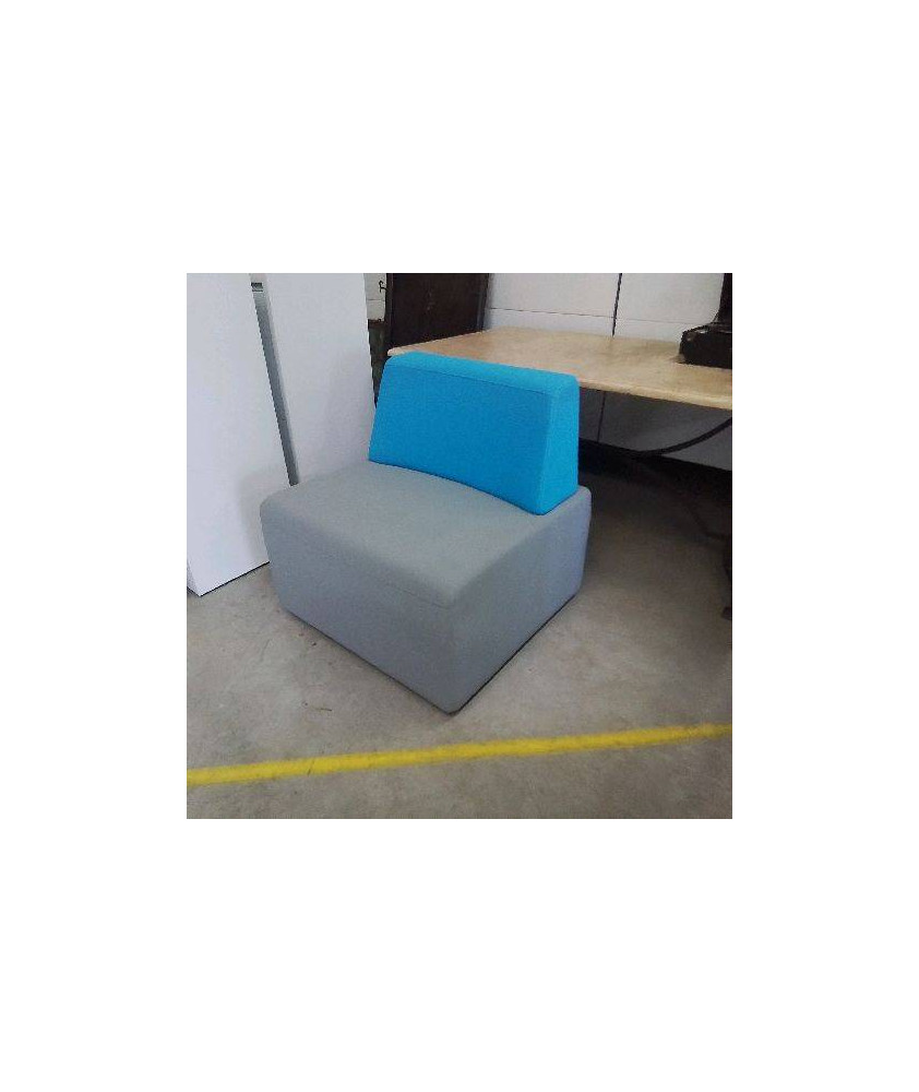 CHAUFFEUSE GRISE ET BLEUE